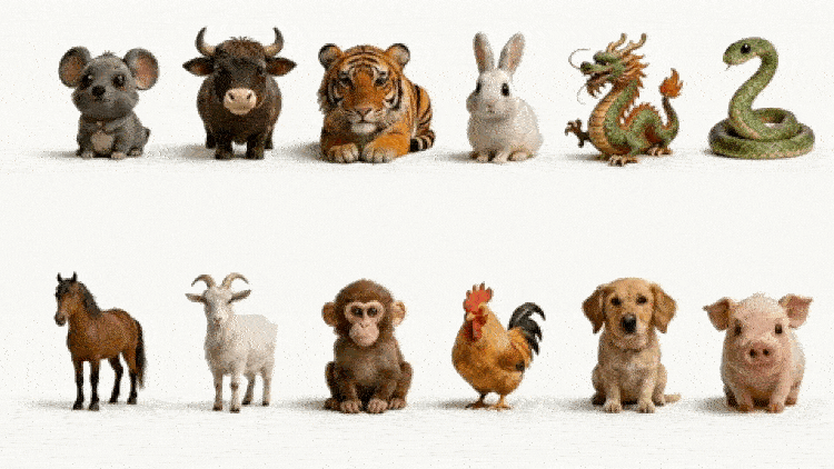 Escolha o seu animal do zodíaco para ver sua fortuna em 2026!