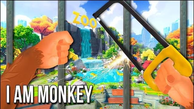 EU SOU Macaco: Ajude o macaco a encontrar uma maneira de sair da jaula.