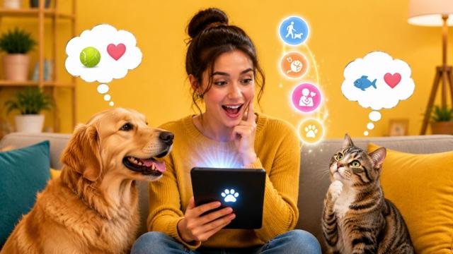 O que seu animal de estimação está realmente pensando agora?