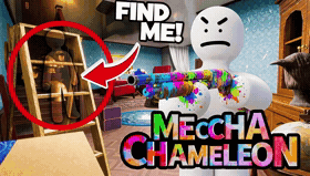 Experimente o desafio Meccha Chameleon Hide 'n' Seek agora!