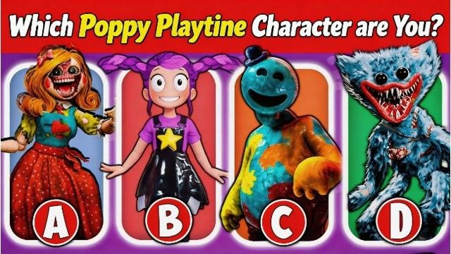 Qual personagem da Poppy Playtime você é?