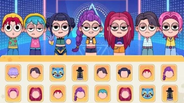 Projete seu CAÇADOR DE DEMÔNIOS K-POP!
