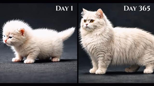 Sobre o futuro do seu gato: veja como ele cresce